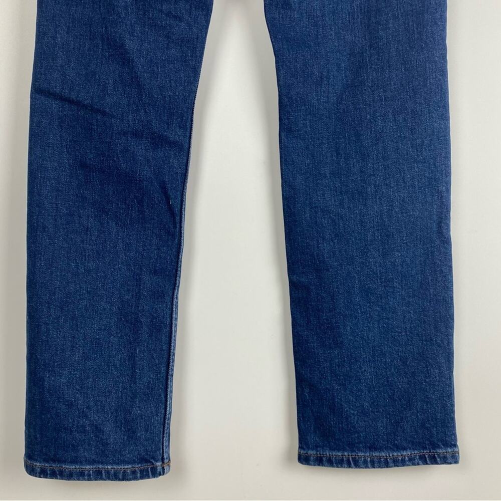 Reformation Julianna Y2K Blue Zip Front Straight Leg Jeans Women’s Size 23 - Picture 10 of 10